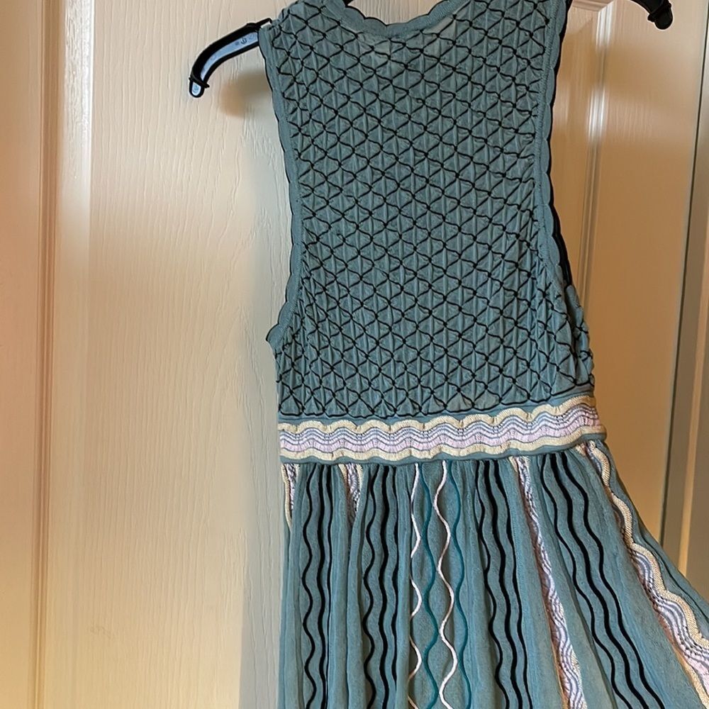 Missoni TEXTURE FIT & FLARE DRESS IN ARTIC - Picture 5 of 8